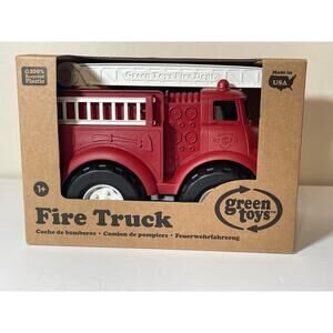 Green Toys Fire Truck Red Tough Recycled Plastic Made in USA